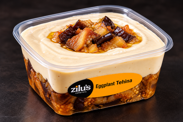 Eggplant Tehina.