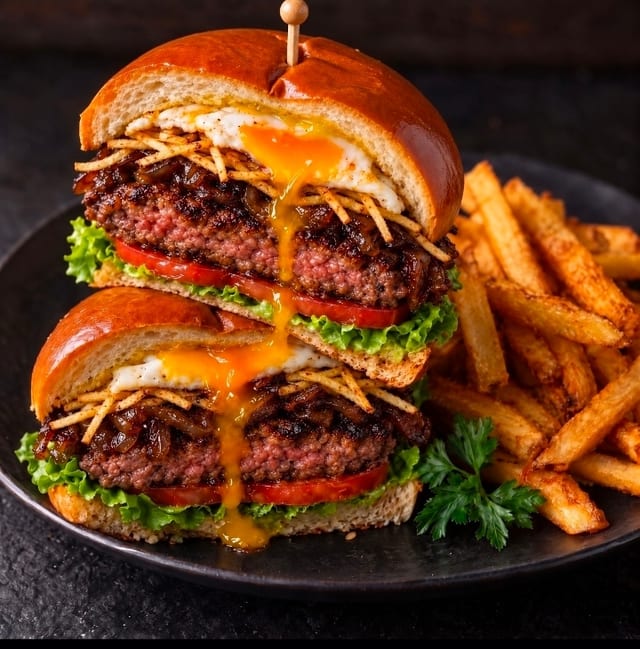 Breakfast Burger.