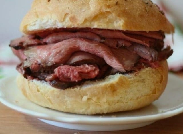 Kids Pastrami Roll Sandwich