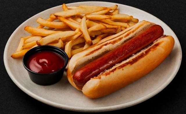 Kids Hot Dog and Fries