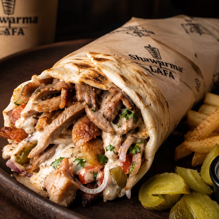Indulge in Our Shawarma