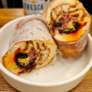 Schnitzel Pastrami Sandwich